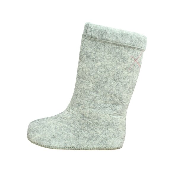 LL Bean Gray Wool Warm Replacement Boot Liner Inserts Size 2 - Picture 1 of 9